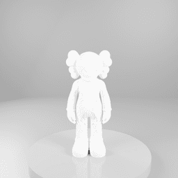 mythical x Kaws 3d model