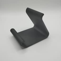 Curved Design Phone Stand, Smartphone Holder 3d model