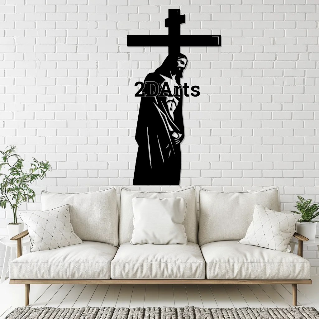 Jesus 2D Wall Art/Window Art 3d model