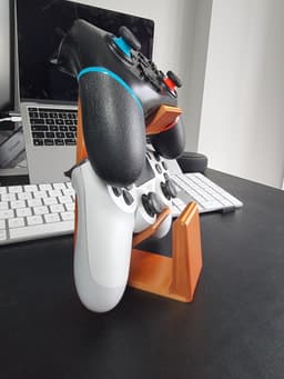 Vertical Dual Controller Stand 3d model
