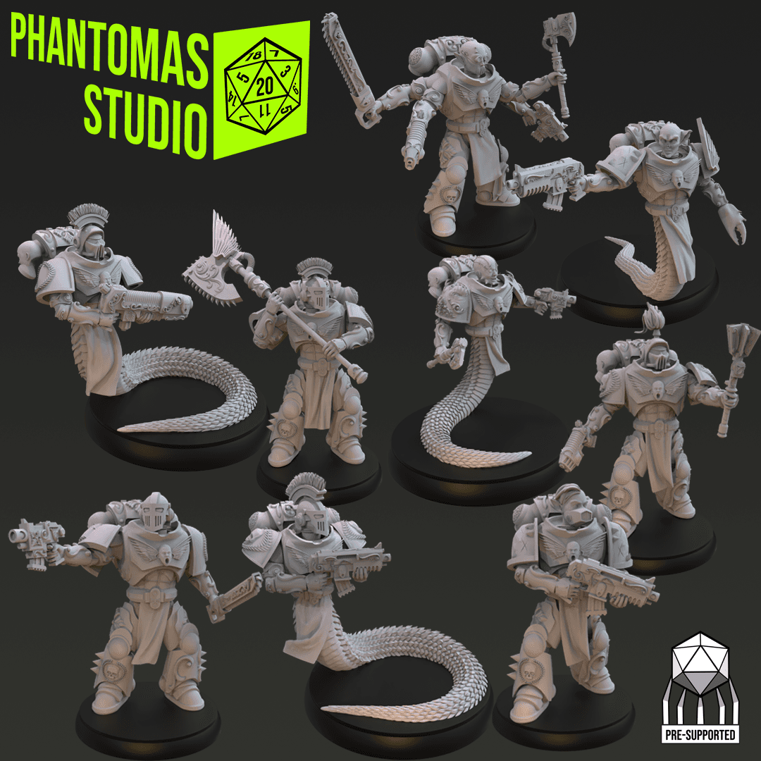 Empress Offspring - Astral Soldiers 3d model