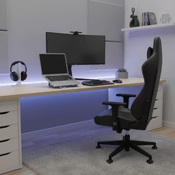 Waveform Laptop Stand – Ergonomic, Airflow-Boosting, Support-Free 3D Print 3d model