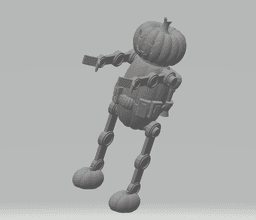 FHW: Halloween Robot Updated 3d model