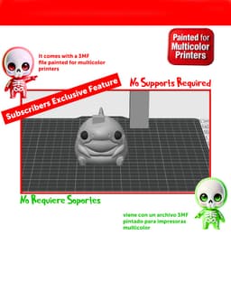 Spooky Shark 3d model
