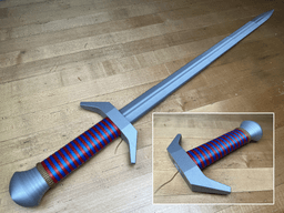 Collapsing Broadsword Multi-Part 3d model