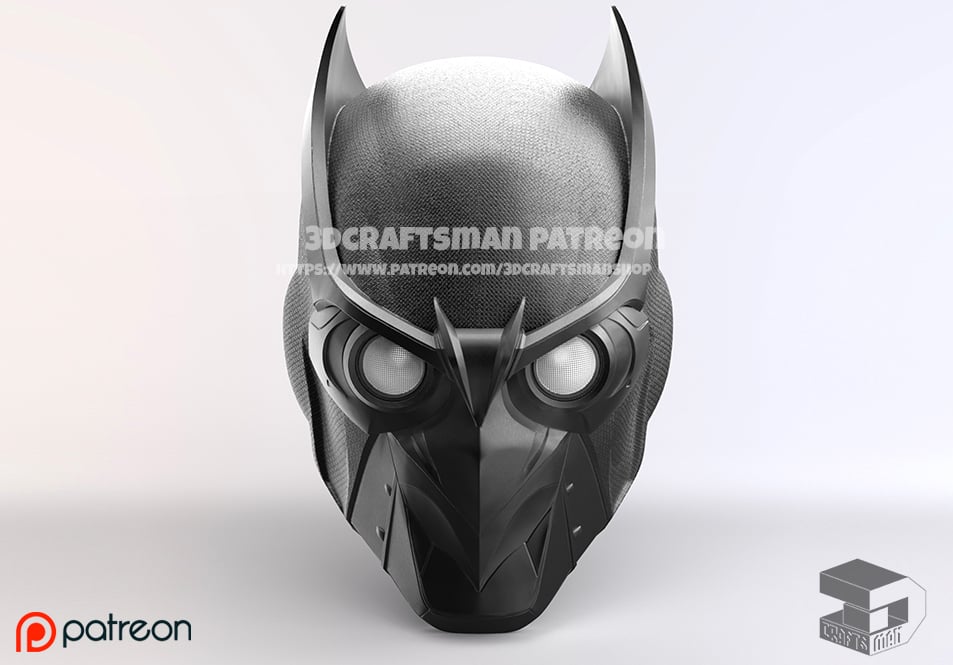 Night Wing Talon assassin helmet mask 3d model