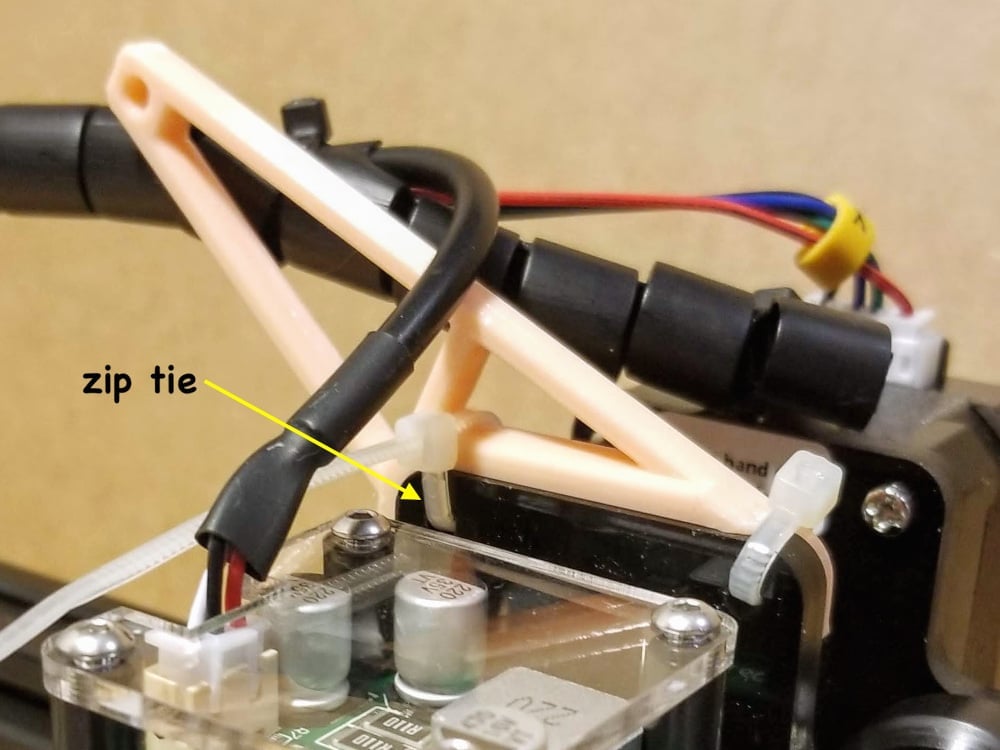 Ortur Laser Master 2 Wire Support Guide (Print or Lasercut) 3d model