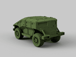 Zil Punisher - Print in place 3d model