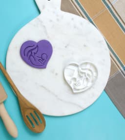 Breastfeeding Cookie Cutter 3d model