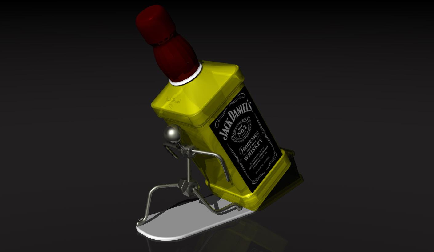 whisky Holder.stl 3d model