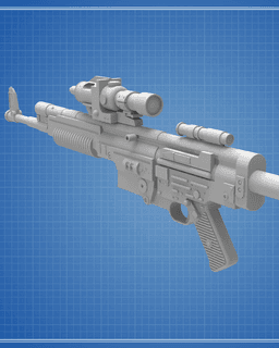 A280C Blaster - Star Wars 3d model