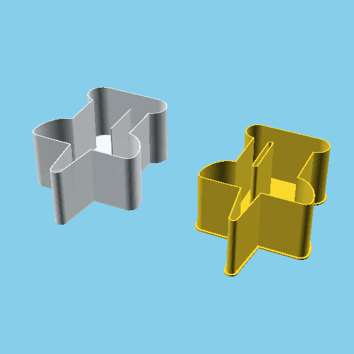 Map Pin, nestable box (v1) 3d model