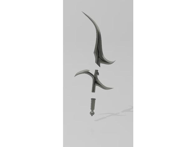 Elden Ring Black Knife 3d model