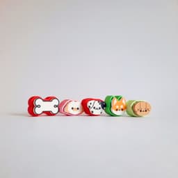Cute Clicker Puppies Collection | No AMS | Print-in-place | Support-free 3d model