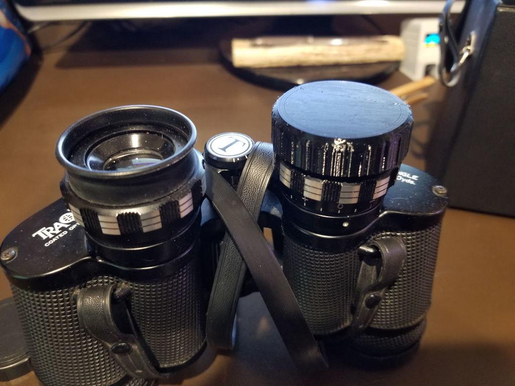 Binocular Lens caps 3d model