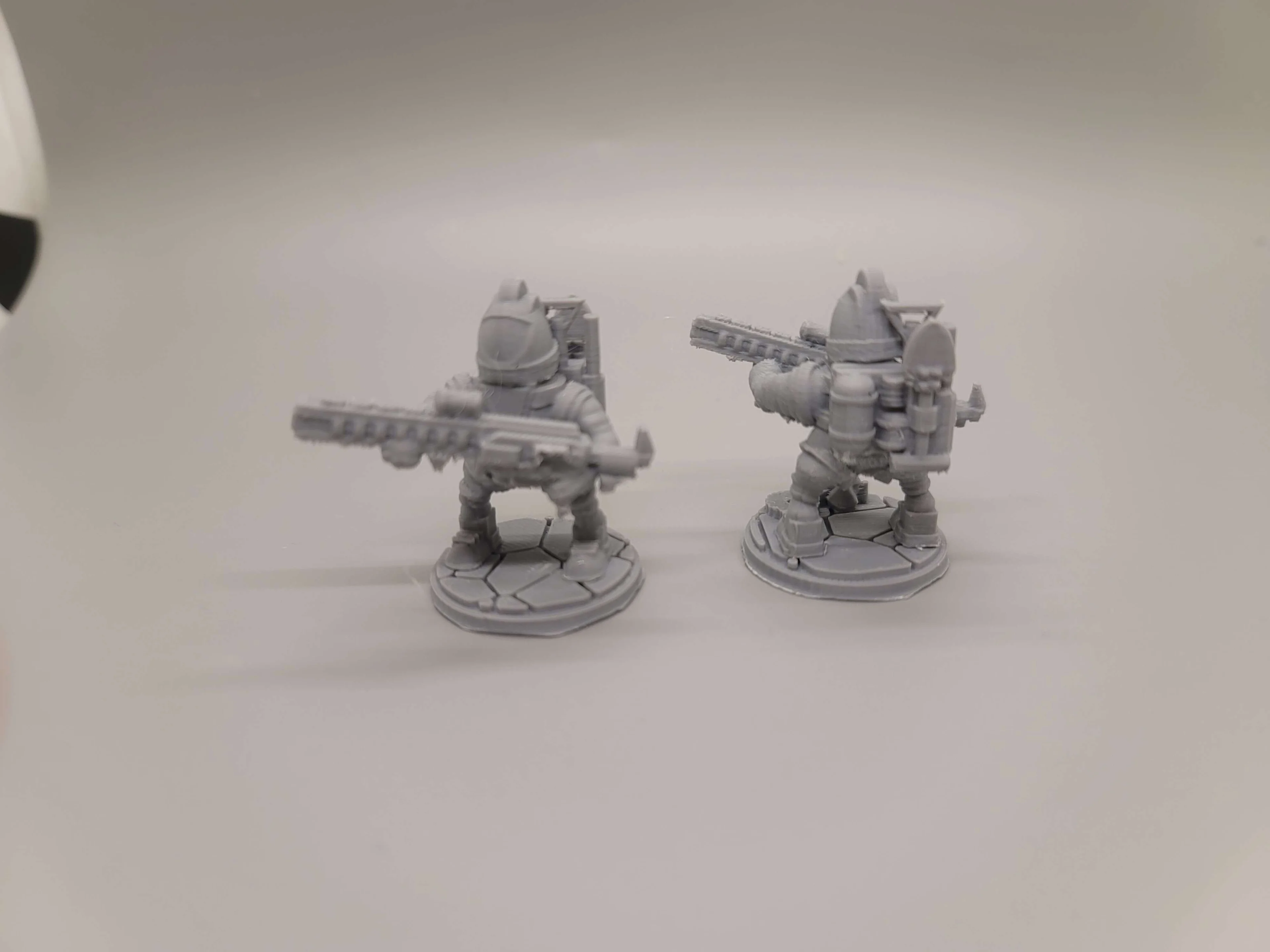 FHW cosmic prosper Union Heavy Trooper Railgun 3d model