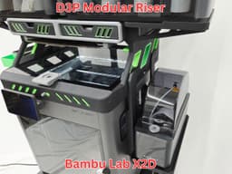 D3P riser for Bambu Lab X2D 3d model