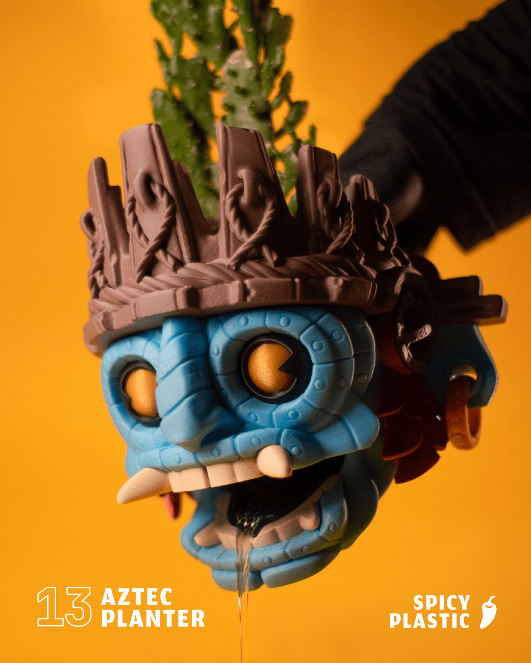 Aztec Planter 3d model