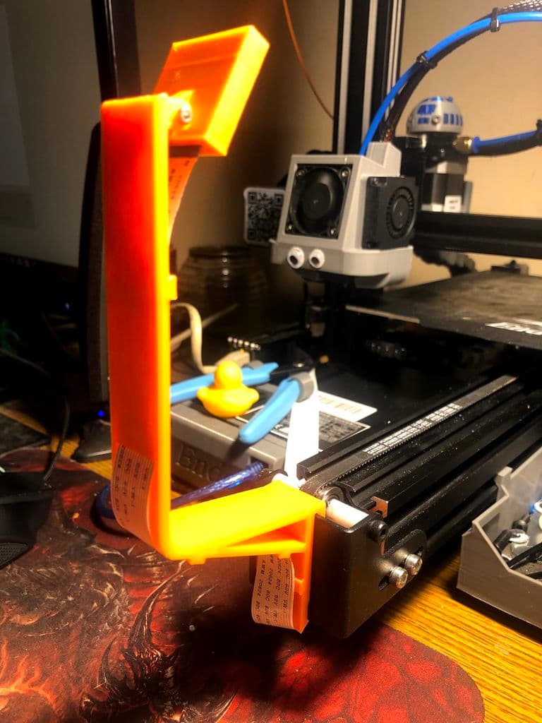 Raspberry Pi Camera Mount ender3 Pro 3d model