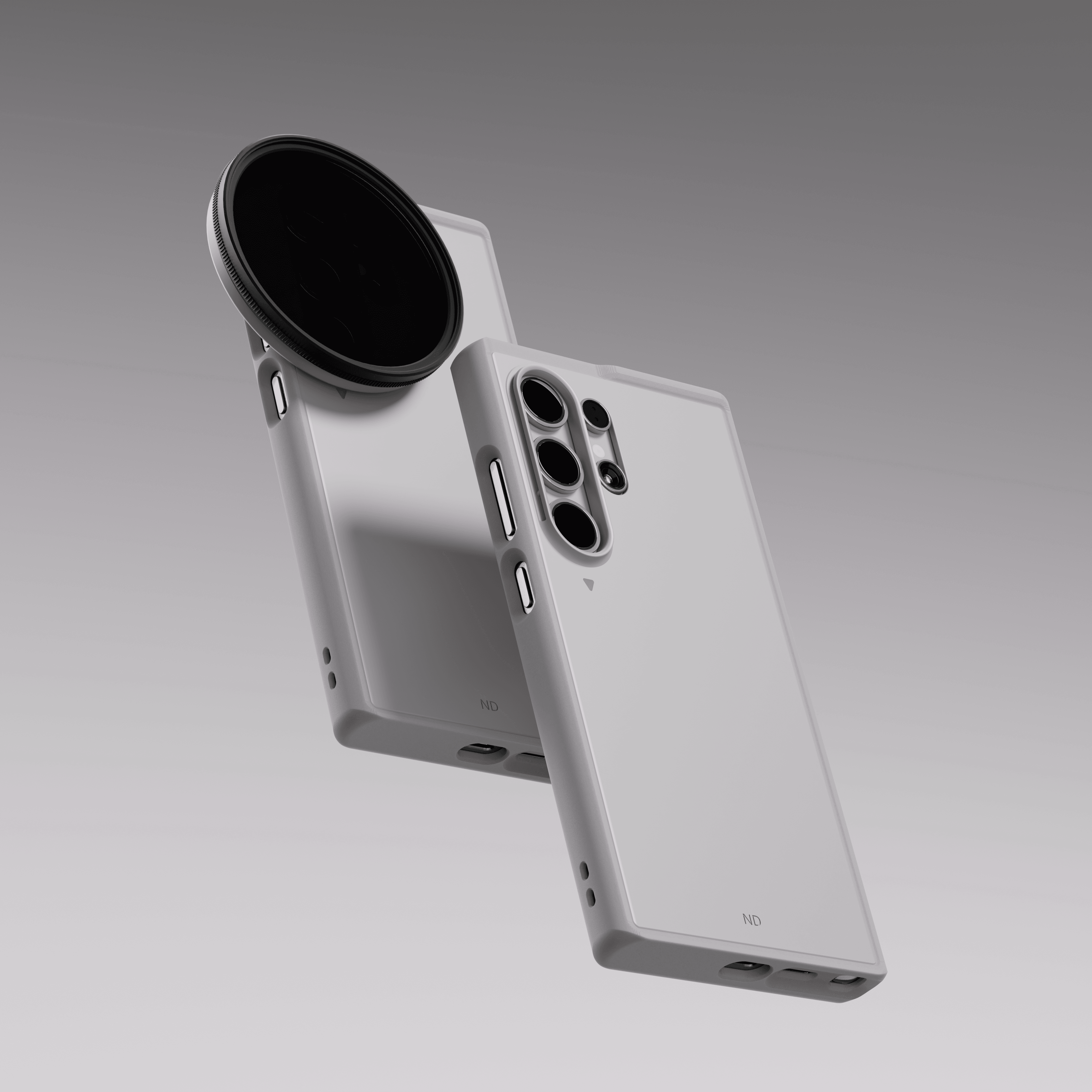 S24 Ultra case + ND filter Mount 3d model