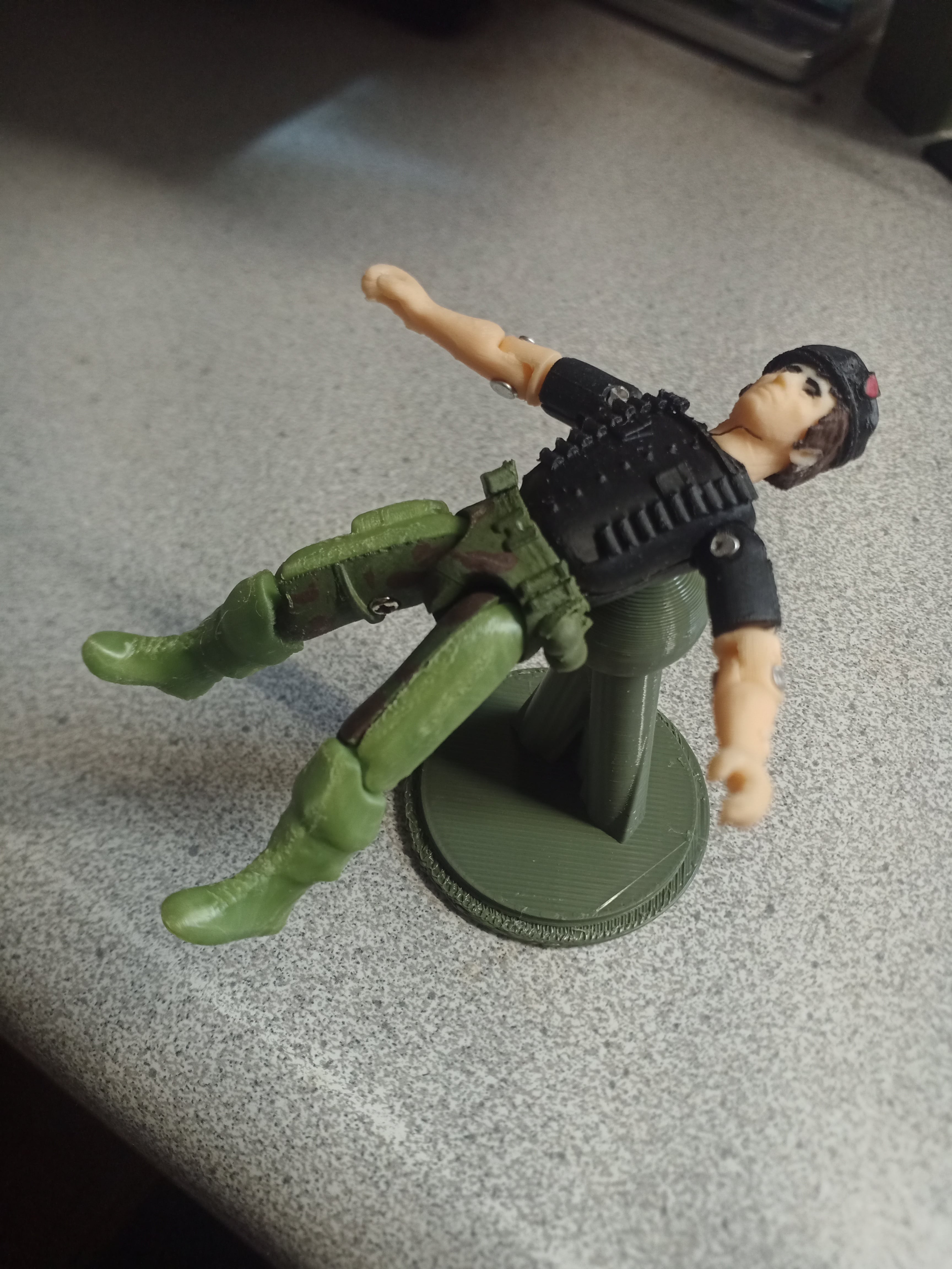 GI JOE - painting base 3d model