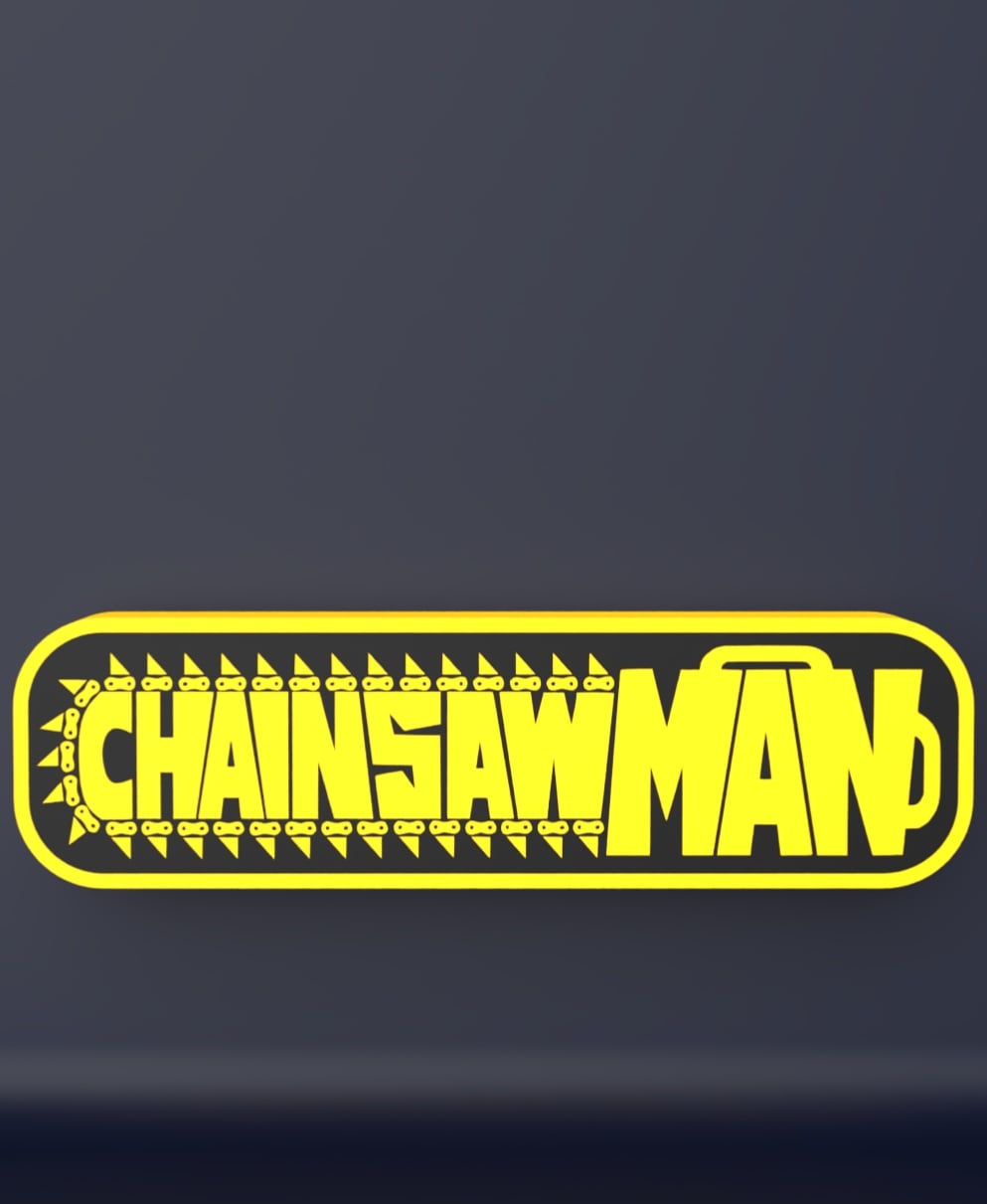 Chainsaw Man - LED Strip compatible 3d model