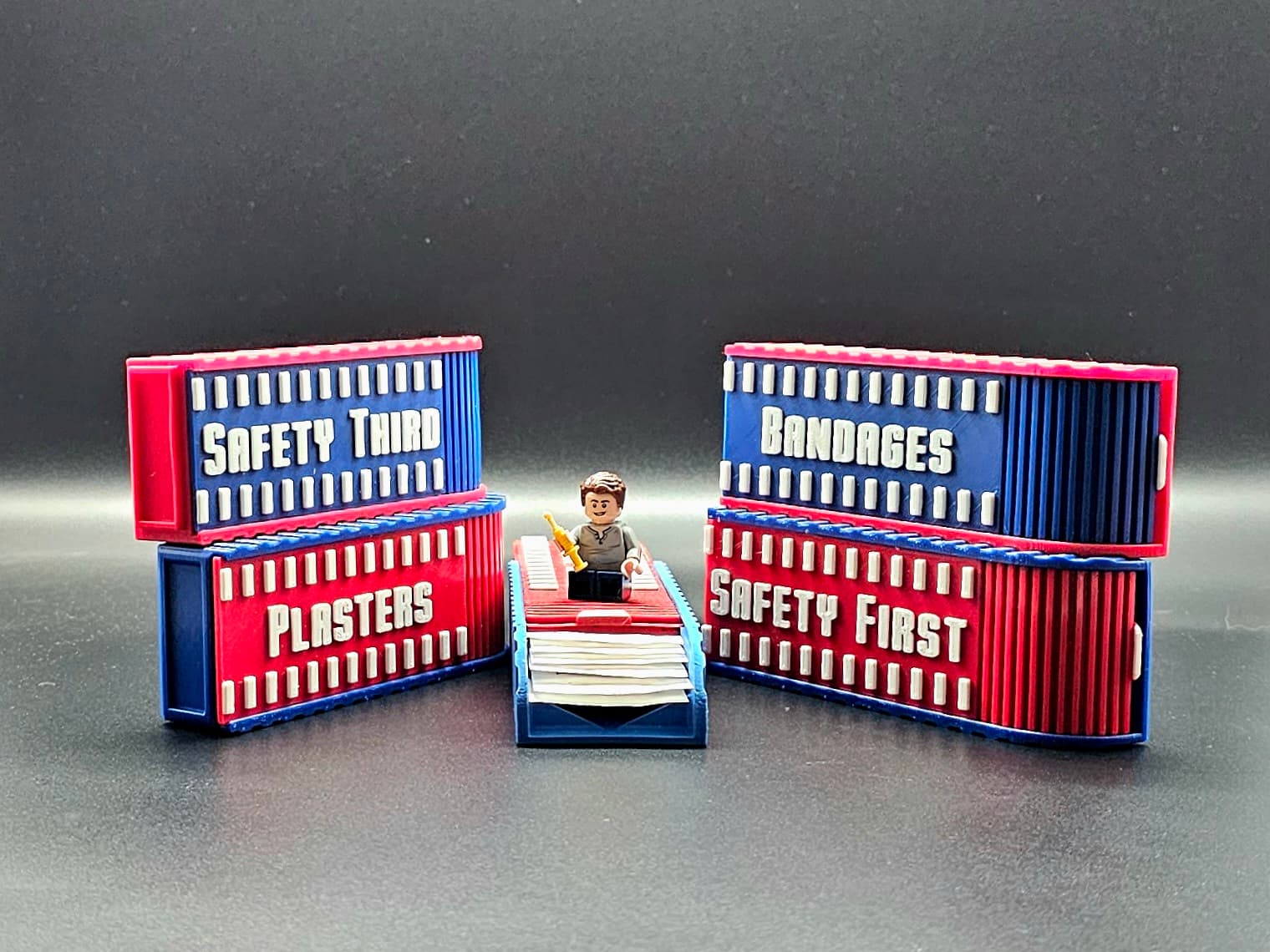 Don't freight, contain your plasters! 3d model