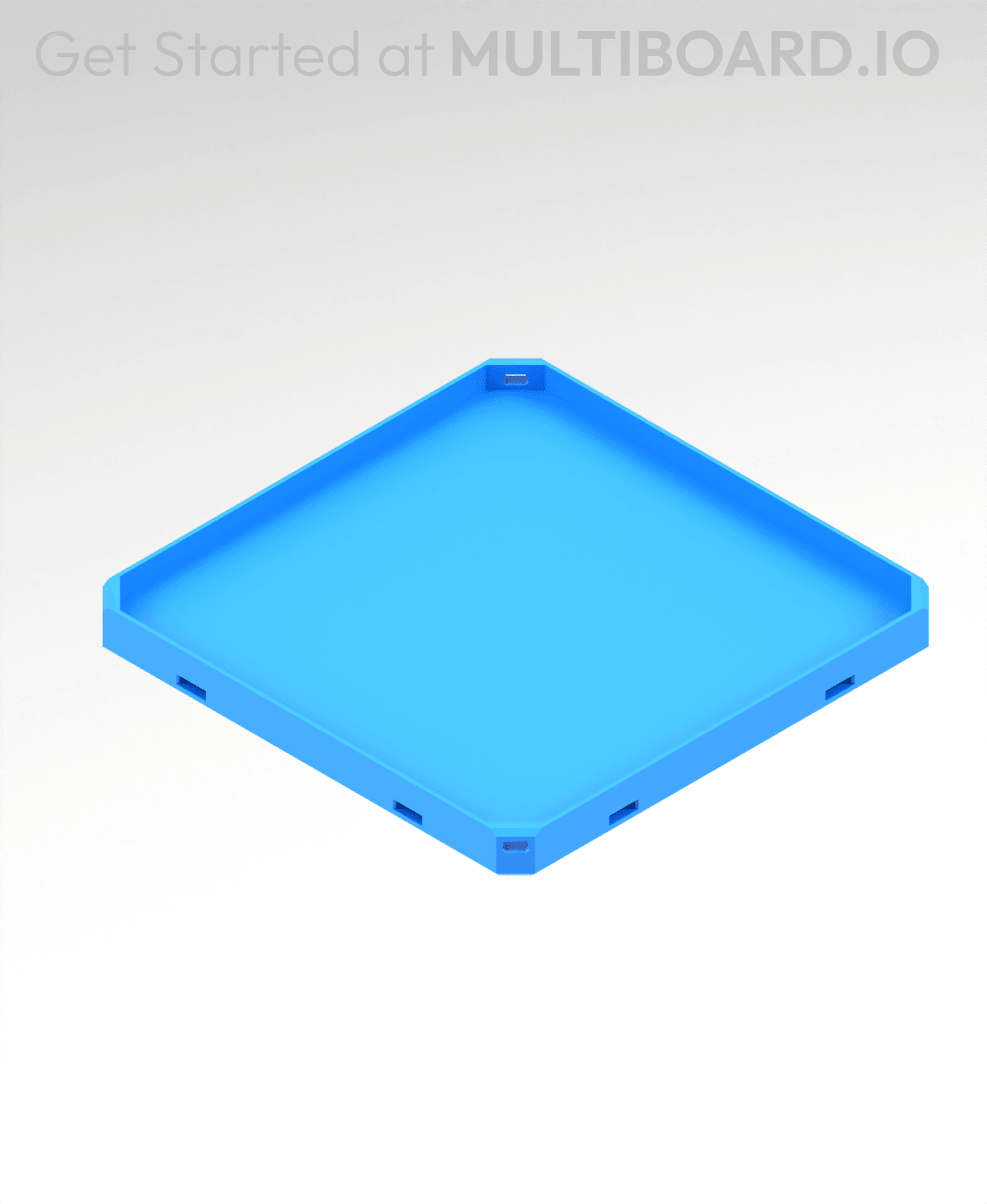 2x2 LU - Tray 3d model