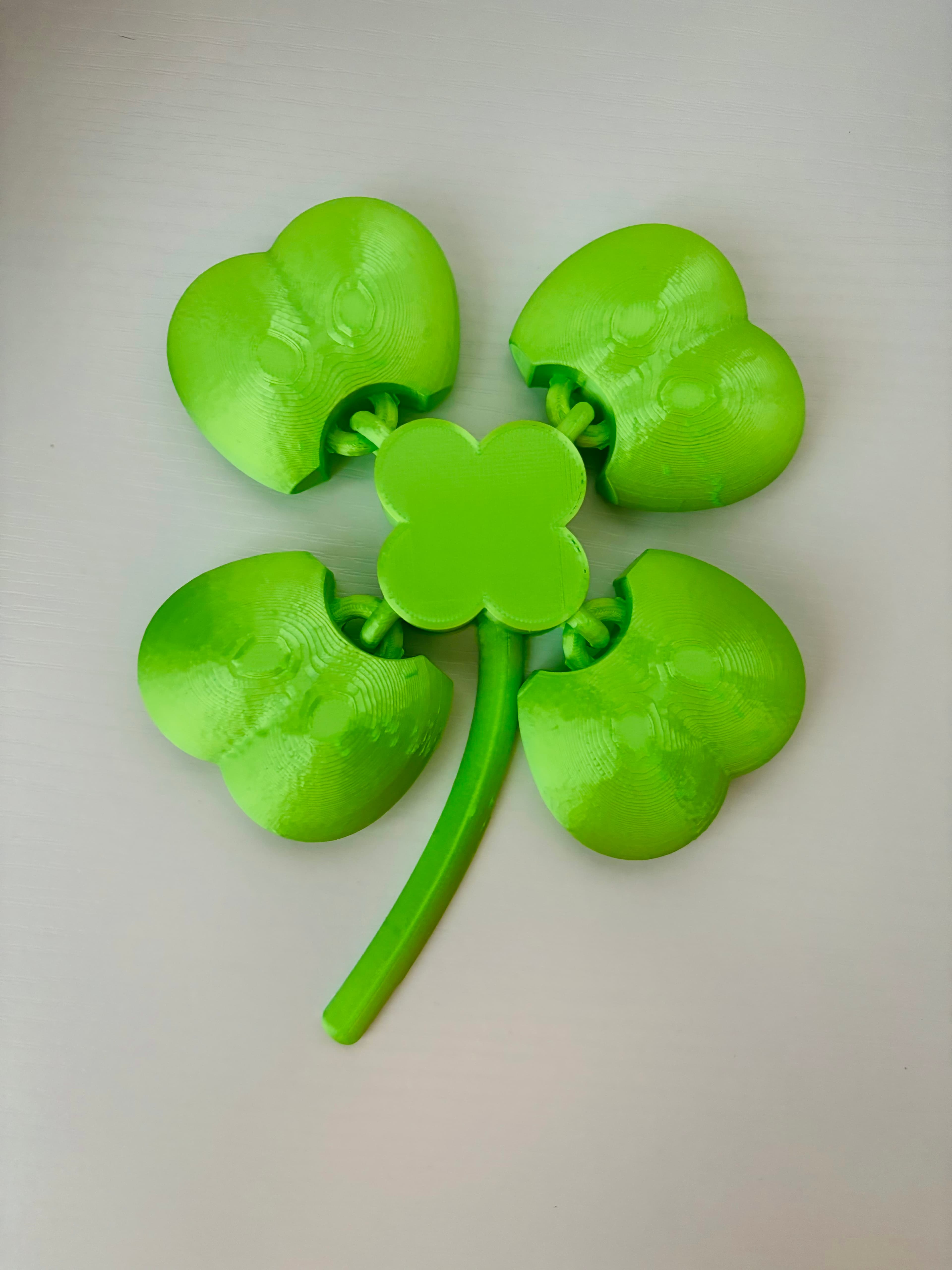 Flexi Clover 3d model