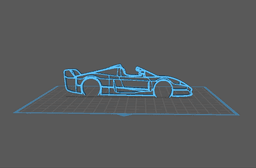 Maserati - MC 12 Wall Art 3d model