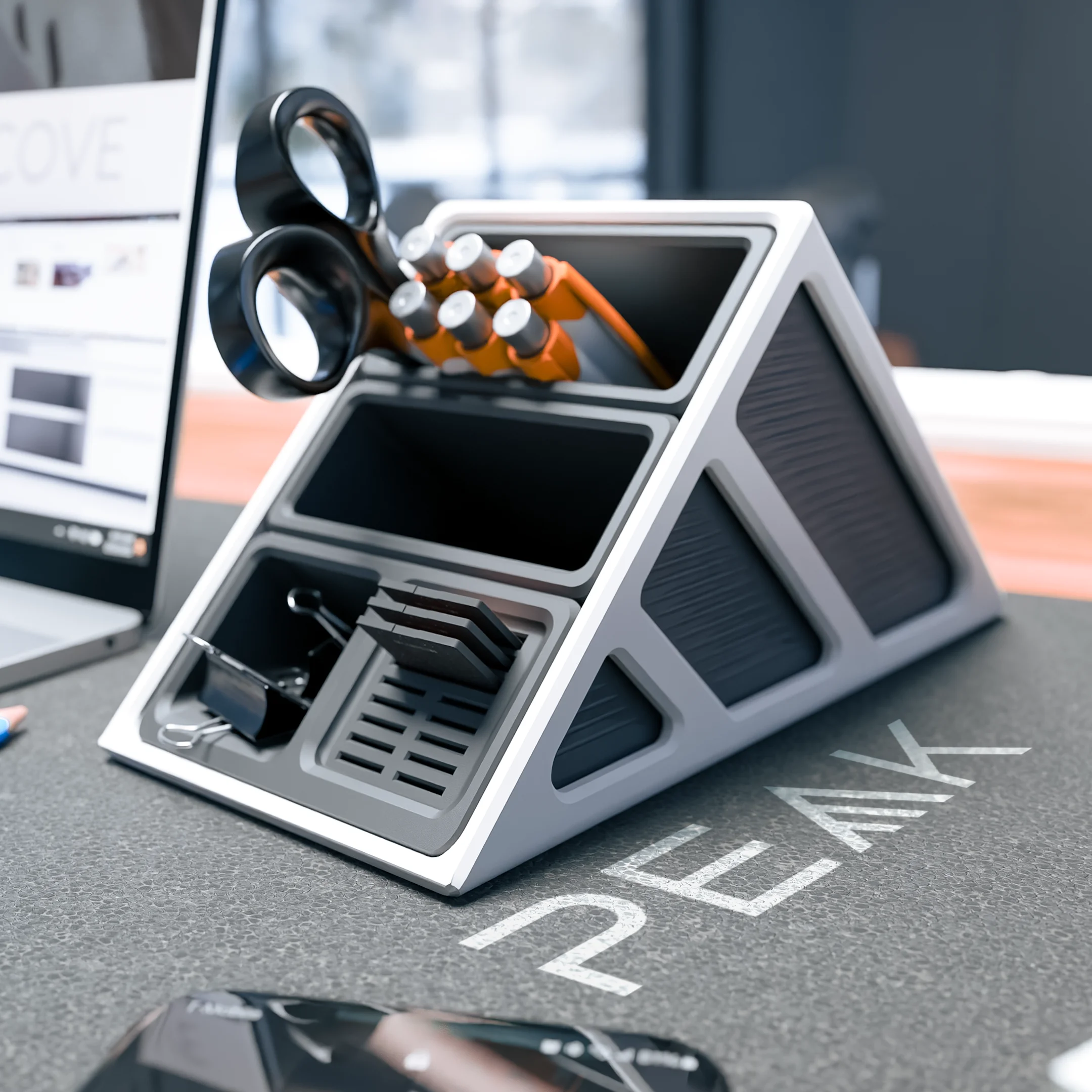 PEAK | Modular Desk Organizer by iRcustom 3d model