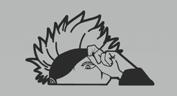Satoru Gojo -Anime Jujutsu Kaisen.stl 3d model