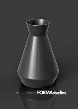 Vase - FORMAstudios V006 3d model