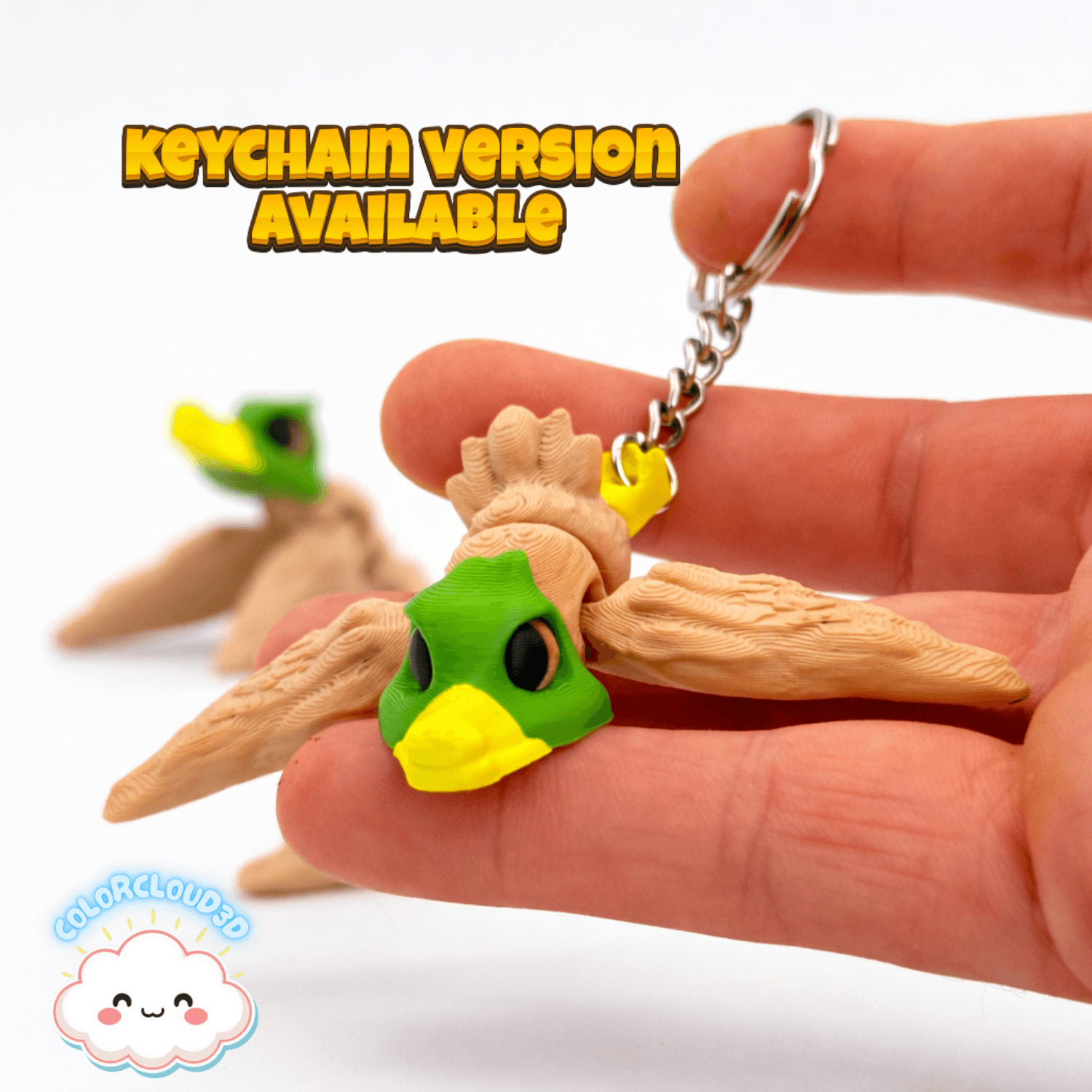 Mallard Duck - Flexi 3d model
