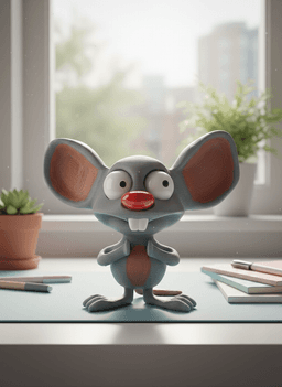Blinky the Mouse 3d model