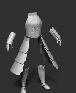 Saber and Saber Alter from Fate 3d model