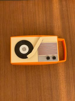 Mini 60s Record Player Bluetooth Speaker 3d model