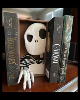 Book Nook Halloween Special - Jack from Nightmare Before Christmas Checking things Out 3d model