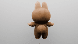 Fluffy Forest Friend 3D print model 3d model