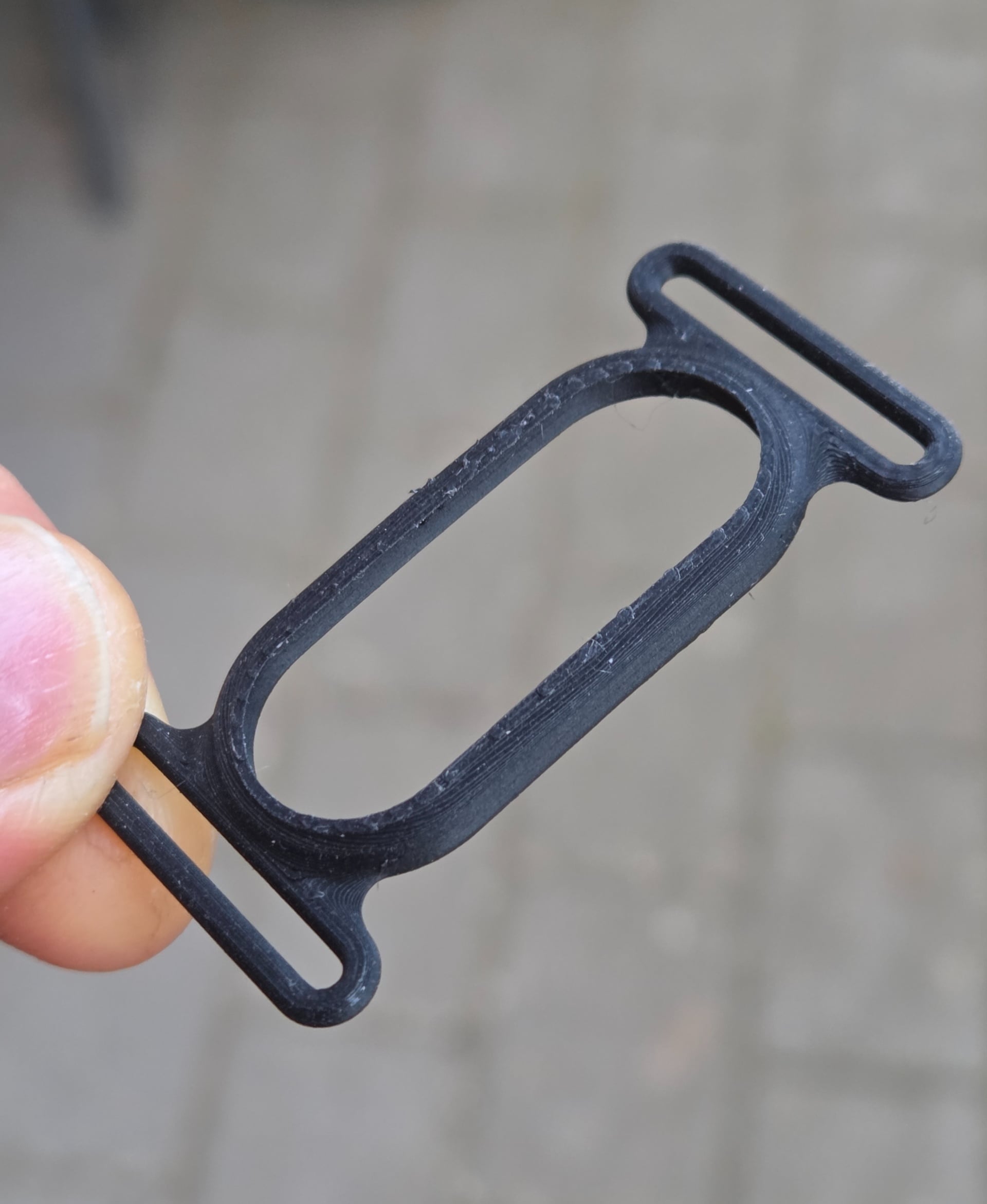 Fitbit Air NATO Strap Adapter (slim/commercial) 3d model