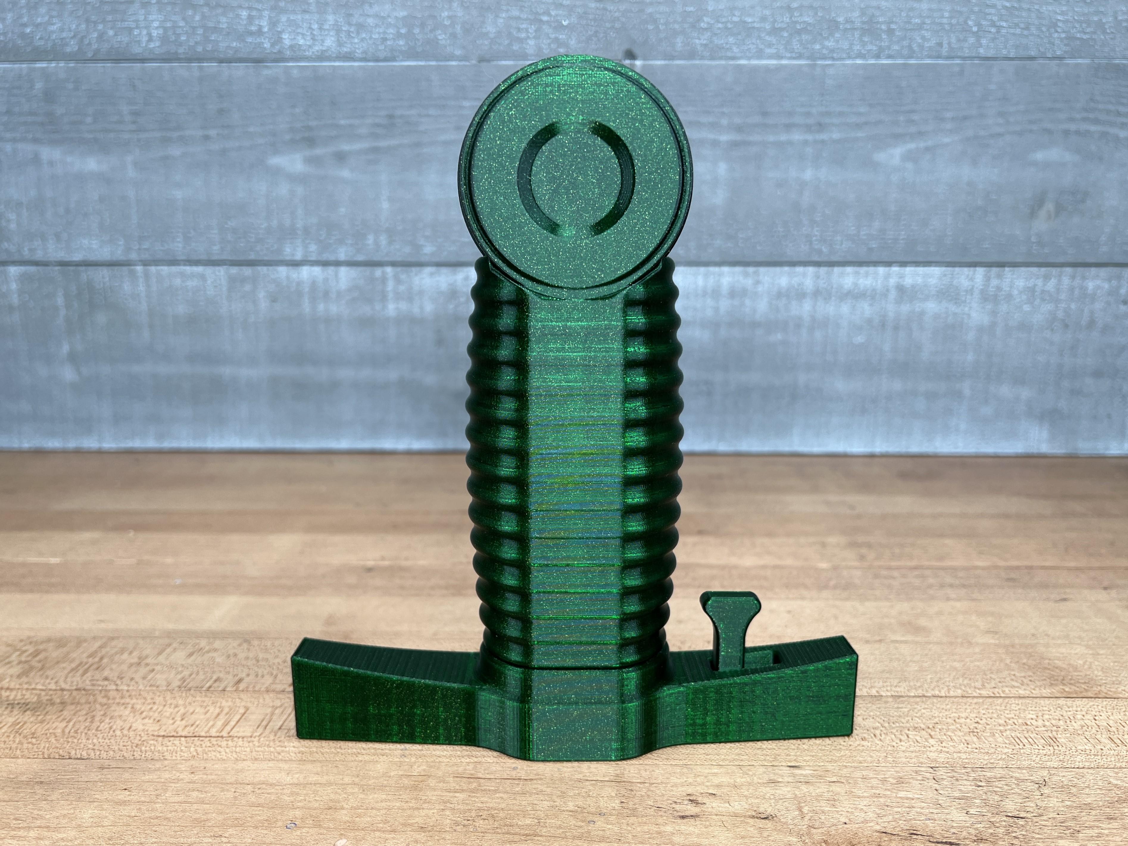 Print-in-Place Collapsing Dice Dagger 3d model