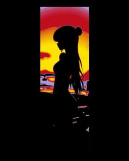 The shadows in the sunset - Set of Bookmarks 3d model