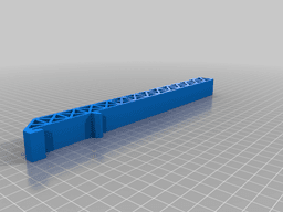 Clip on Accessory Mounting Truss For Anycubic Mega Series 3d model