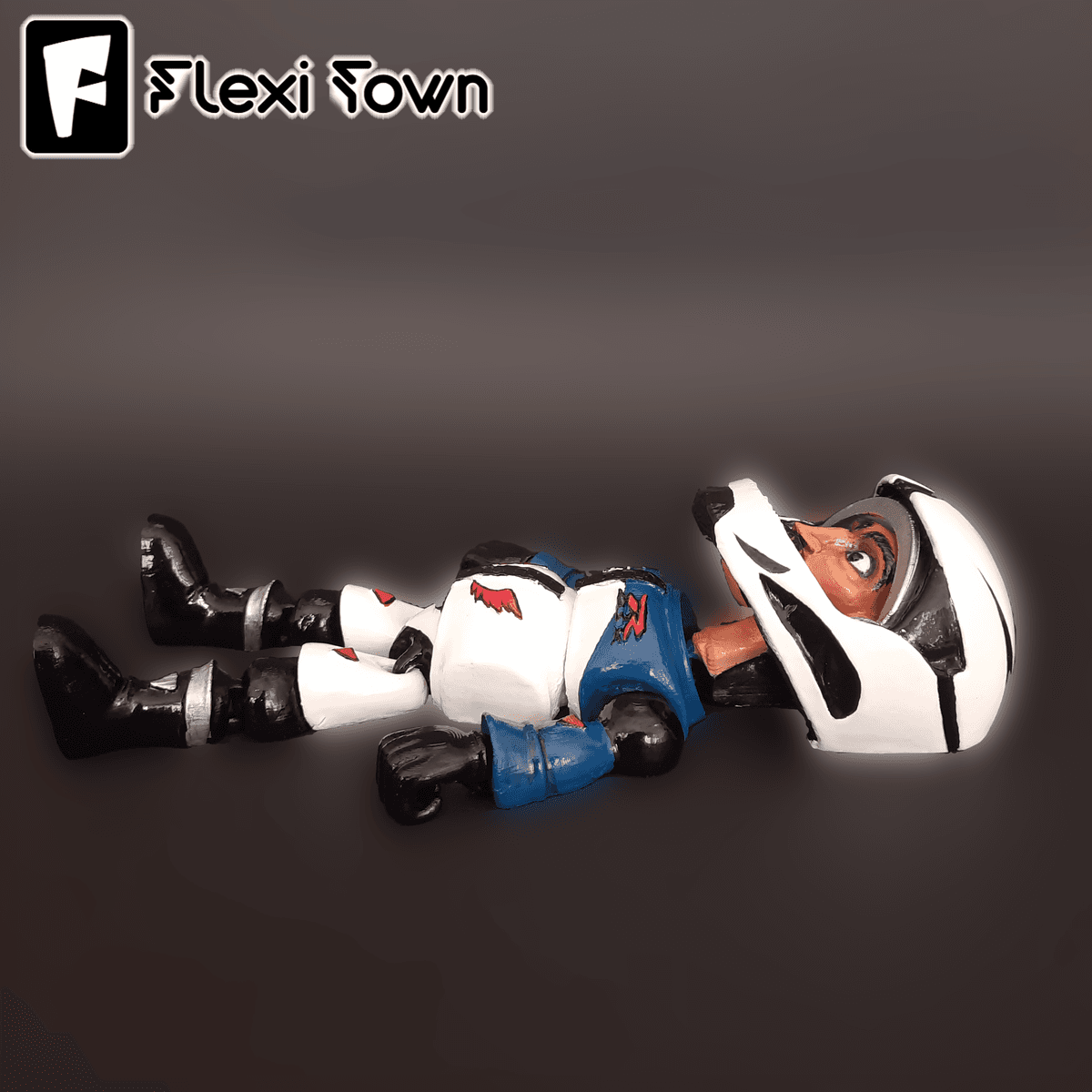 Flexi Rider Image Flexi Print-in-Place Bike Rider and Bike - 3D model by FlexiTown on ...