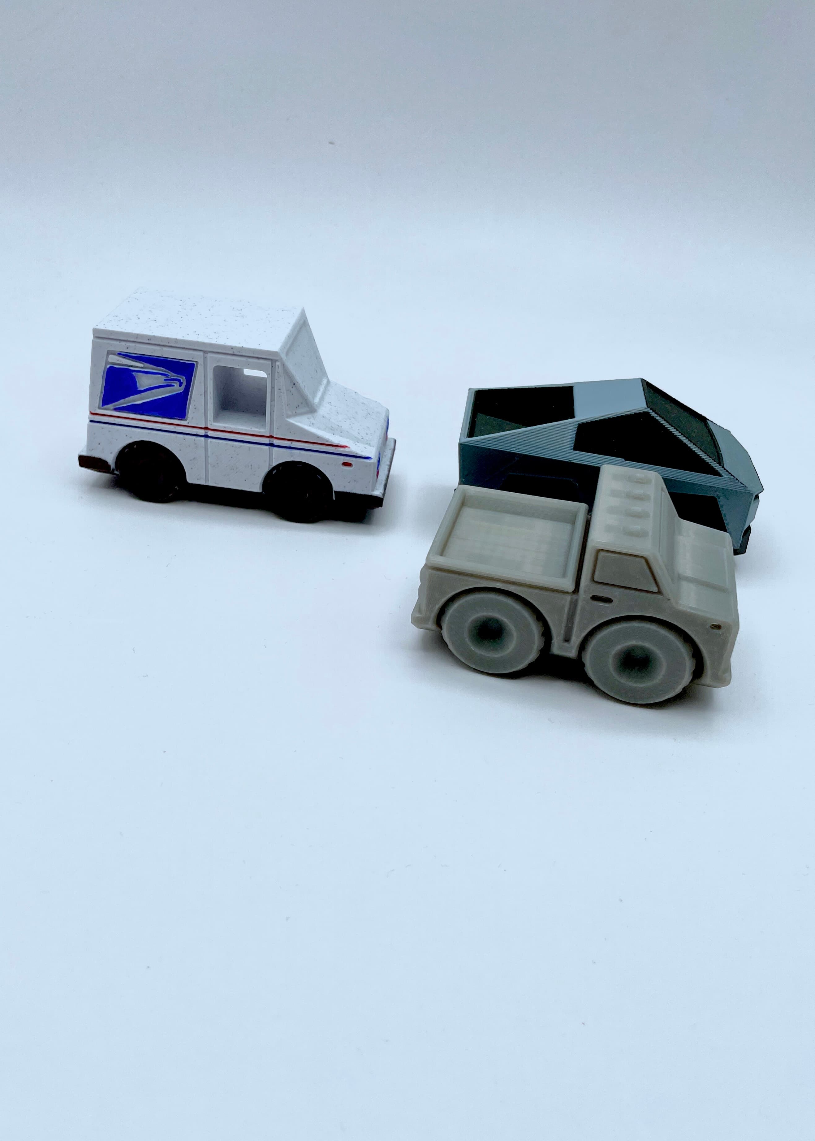 Fixum Dude Motors PIP Classic Mail Truck 3d model
