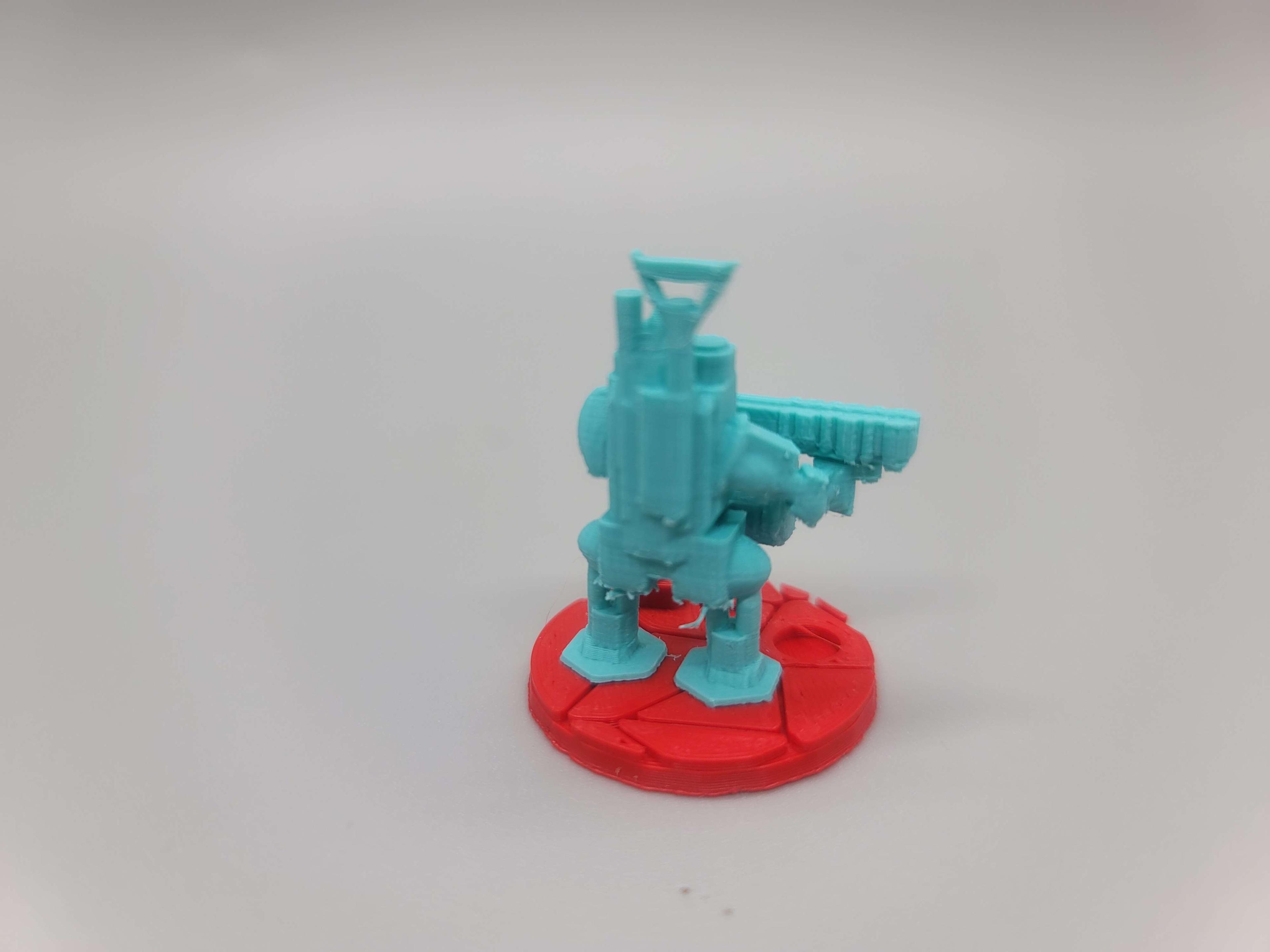 FHW: Worker Bots Artillery Sergeant with Riveter rifle 3d model