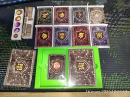 Mythic Games: Enchanters - Simple Organizer for Sleeved cards. 3d model