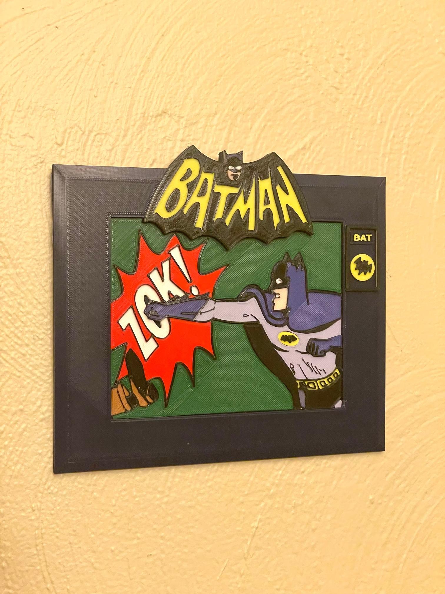 Batman Frame Remix 3d model
