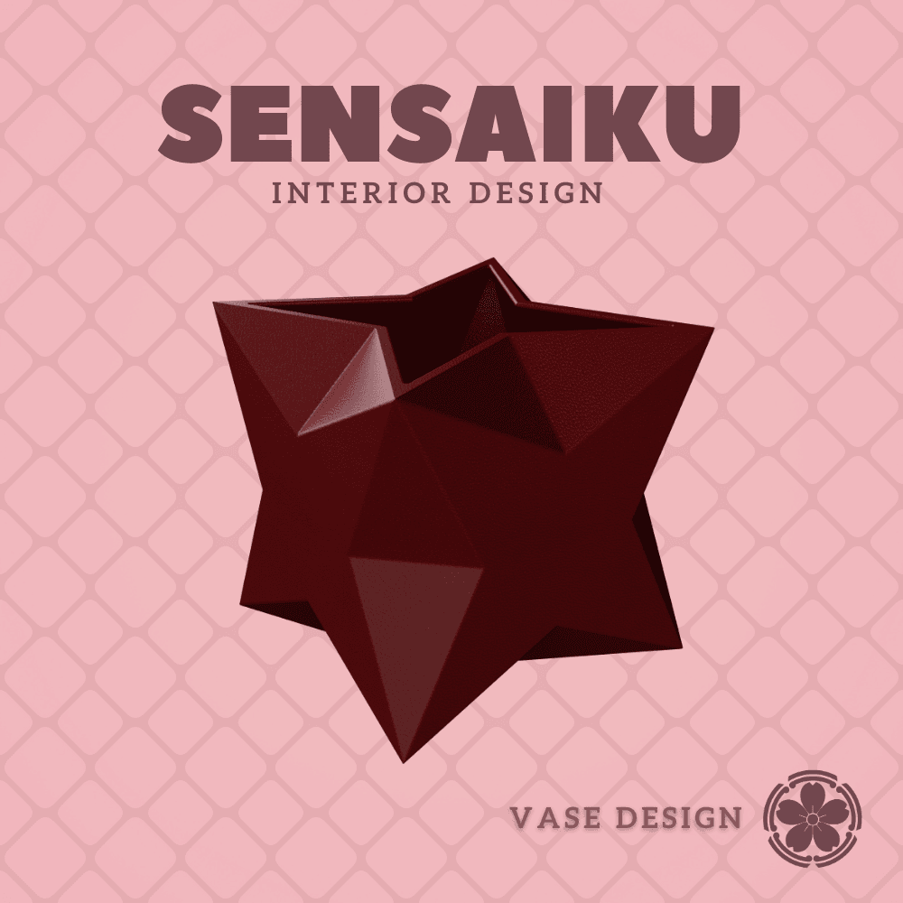 66. Cube 66 Custom Vase Design - Ikebana Home Decoration 3d model