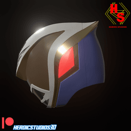 SPD Omega Ranger Helmet 3d model
